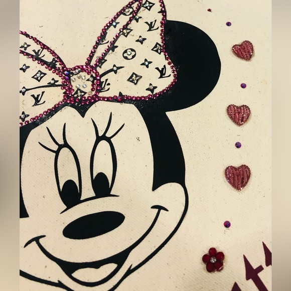 🌺DESIGNER INSPIRED HANDMADE TOTE BAG💞PLEASE READ DESCRIPTION🌺 - Picture 10 of 13